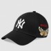 Gucci Black Baseball Cap With NY Yankees™ Patch