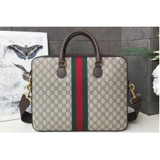 Gucci 574793 Ophidia GG briefcase Bags Beige/ebony soft GG Supreme