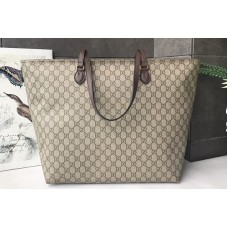 Gucci 547978 Ophidia GG large tote Bags Beige/ebony GG Supreme canvas