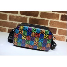 Gucci 574886 Small GG Psychedelic shoulder bag in GG Psychedelic Supreme canvas