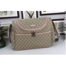 Gucci 123326 GG Supreme diaper bags Pink