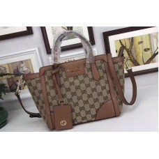 Gucci 368827 Swing mini GG Canvas Top Handle Bags Brown