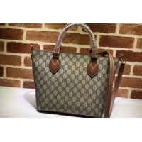 Gucci 432124 GG Supreme Tote Bag Brown Gucci 432124 GG Supreme Tote Bag Brown