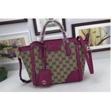 Gucci 368827 Swing mini GG Canvas Top Handle Bags Rosy