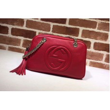 Gucci 308983 Soho Shoulder Bags Red