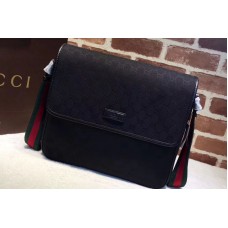 Gucci 233052 Medium Messenger Bag Black