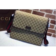 Gucci 233052 Medium Messenger Bag Brown