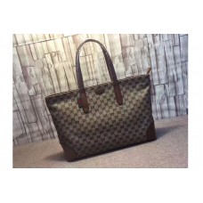 Gucci 308928 Large Original GG Canvas Tote Bags Brown