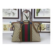 Gucci 309621 Rania Original GG Top Handle Bags Apricot