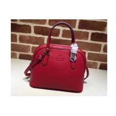 Gucci 341504 Calfskin Leather Small Tote Bags Red