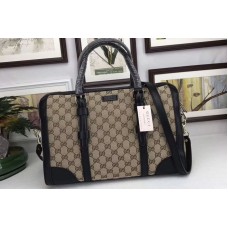 Gucci 387600 GG classic top handle bags Black