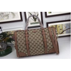 Gucci 387600 GG classic top handle bags Brown