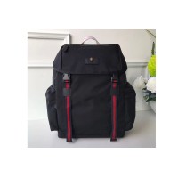 Gucci 429037 Black Techno Canvas Techpack Backpacks