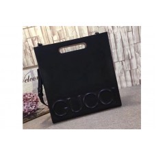 Gucci 409378 XL Leather Tote Bag Black