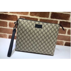 Gucci 523293 GG Supreme men&#8217;s bag Brown