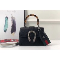 Gucci 523367 Dionysus mini top handle bags Black