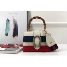 Gucci 523367 Dionysus mini top handle bags Blue/Red/White