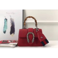 Gucci 523367 Dionysus mini top handle bags Red