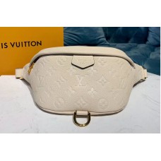 Louis Vuitton M44836 LV Bumbag White Monogram Empreinte Leather