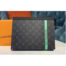 Louis Vuitton M61692 LV Pochette Voyage MM Bags Monogram Eclipse Canvas