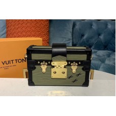 Louis Vuitton M53828 LV Petite Malle Bags Green Epi Leather