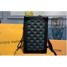Louis Vuitton M45044 LV Vertical Soft Trunk bag Damier Ebene Canvas With Green