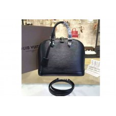 Louis Vuitton M40302 Alma PM Epi Leather Bags Black