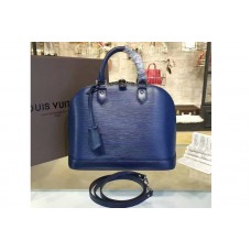 Louis Vuitton M40302 Alma PM Epi Leather Bags Blueberry