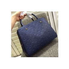 Louis Vuitton Montaigne MM Emp Bags M41048 Blue