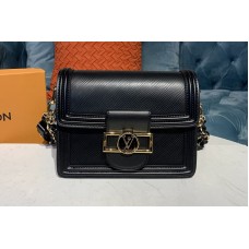 Louis Vuitton M55964 LV Mini Dauphine Handbags in Black Epi leather