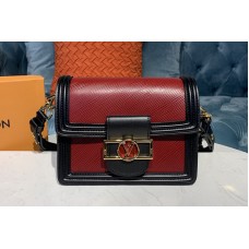Louis Vuitton M55964 LV Mini Dauphine Handbags in Red Epi leather