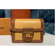 Louis Vuitton M56251 LV Mini Dauphine Handbags in Yellow Epi leather