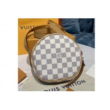 Louis Vuitton N40333 LV Boite Chapeau Souple PM handbag in Damier Azur canvas