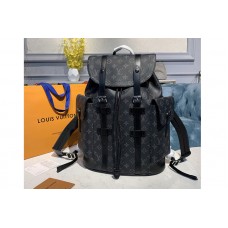 Louis Vuitton M43735 LV Christopher PM Backpack in Monogram Eclipse Canvas