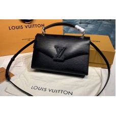 Louis Vuitton M55977 LV Pochette Grenelle handbag Black Epi Leather