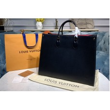 Louis Vuitton M56080 LV Onthego GM tote bag in Black Epi Leather