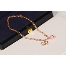 Louis Vuitton Q94465 LV B Blossom Necklace Pink Gold White Gold Pink Opal White Mother of Pearl and Diamonds