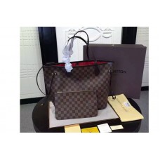 Louis Vuitton N41358 Damier Ebene Canvas Neverfull MM Bags