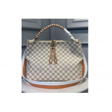 Louis Vuitton N40343 LV Beaubourg Hobo MM bag in Damier Azur Canvas