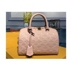 Louis Vuitton M42401 Speedy Bandouliere 25 handbag in Pink Monogram Empreinte leather