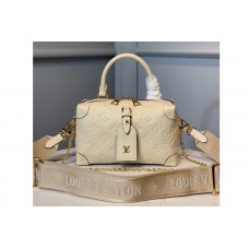 Louis Vuitton M56319 LV HandBag in Beige Monogram Empreinte Leather