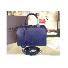 Louis Vuitton M42401 Speedy Bandoulière 25 Monogram Empreinte Bags Blue