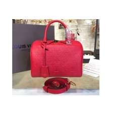 Louis Vuitton M42401 Speedy Bandoulière 25 Monogram Empreinte Bags Red