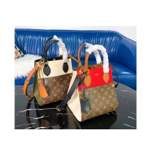 Louis Vuitton M45389 LV Fold Tote PM tote bag in Monogram Canvas and calfskin leather