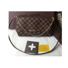 Louis Vuitton N41129 Favorite MM Damier Ebene Canvas Bags