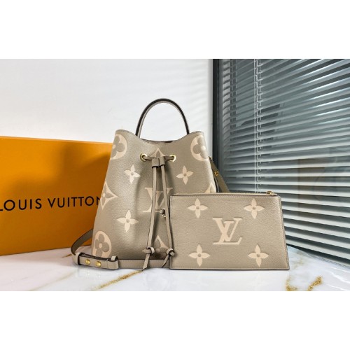 KOMEHYOLOUIS VUITTON Bicolor Monogram Unplant Neo Noe MM M45555