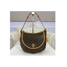 Louis Vuitton M40075 LV Tulum GM Hobo Bag in Monogram Canvas
