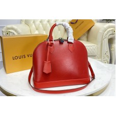 Louis Vuitton M40302 LV Alma PM handbag in Red Epi Leather