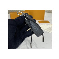 Louis Vuitton MP2554 LV Epi Color Block LV Dual key holder and bag charm in Black Epi