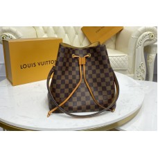 Louis Vuitton N40213 LV NeoNoe bucket bag in Damier Ebene coated canvas